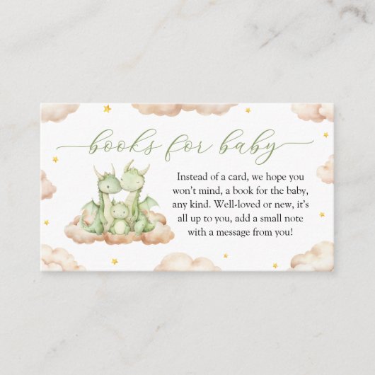 Little Dragon Books voor Baby Enclosure Kaart (Voorkant)