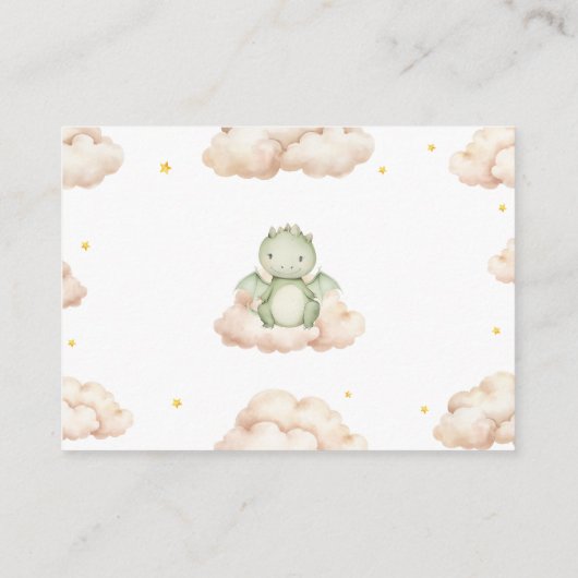 Little Dragon Dipper Raffle Enclosure Kaart (Achterkant)