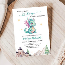 Little Dragon staat op het punt om Baby shower uit