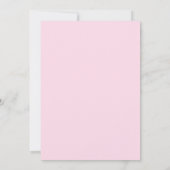 Little Dragon staat op het punt om Baby shower uit Kaart (Achterkant)