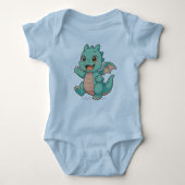 Little Dragon's Charm Baby Bodysuit (Voorkant)