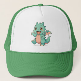 Little Dragon's Charm Honkbalpet Trucker Pet