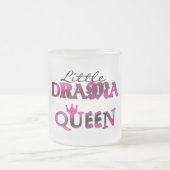 Little Drama Queen T-shirts en Gifts Matglas Koffiemok (Center)