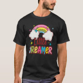 Little Dreamweaver Fluffy Cloud Rainbow T-shirt (Voorkant)