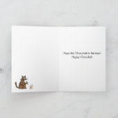 Little Dreidel Chanukah Kaart (Binnen)