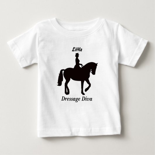 Little Dressage Diva Top (Voorkant)