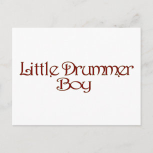 Little Drummer Boy Briefkaart