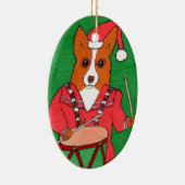 Little Drummer Boy Keramisch Ornament (Rechts)