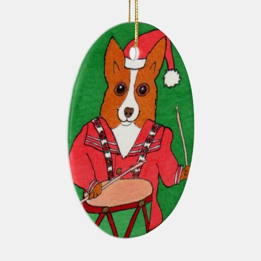 Little Drummer Boy Keramisch Ornament (Rechts)