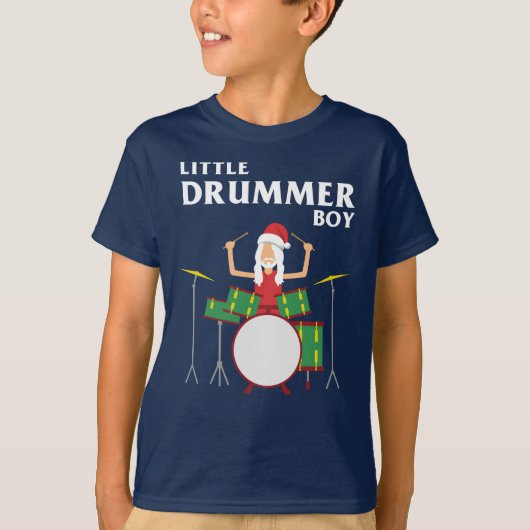 Little Drummer Boy kerstT-shirt T-shirt (Voorkant)