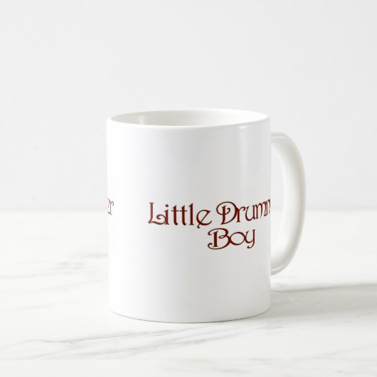 Little Drummer Boy Koffiemok (Voorkant rechts)