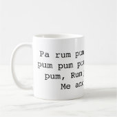 Little Drummer Boy Koffiemok (Links)