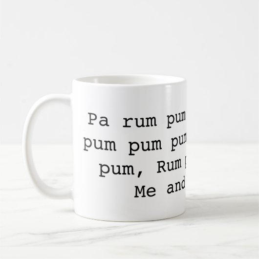 Little Drummer Boy Koffiemok (Links)