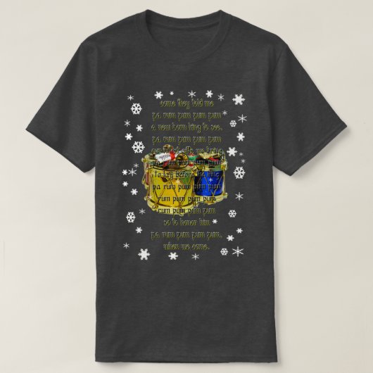 Little Drummer Boy T-shirt (Design voorkant)