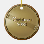 Little Drummer Snare Drum Keramisch Ornament (Achterkant)