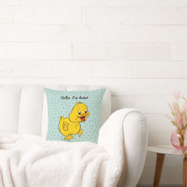 "Little Duck" Baby Pillow Kussen