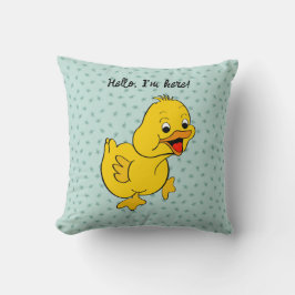 "Little Duck" Baby Pillow Kussen