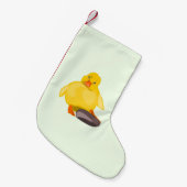 Little Duck Christmas Kousen - Kleine Kerstsok (Voorkant (Hangend))