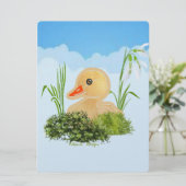Little Duck Feestdagenkaart (Staand voorkant)