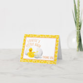 Little Duck Hatching Soon Baby shower Bedankt T (Voorkant)