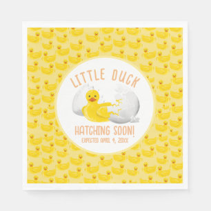 Little Duck Hatching Soon Baby shower Servet