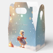Little Duck Holiday Gift Box Bedankdoosjes (Geopend)