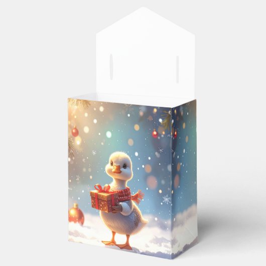 Little Duck Holiday Gift Box Bedankdoosjes (Geopend)