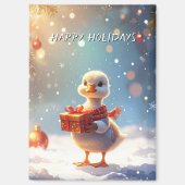 Little Duck Holiday Magnet (Voorkant)