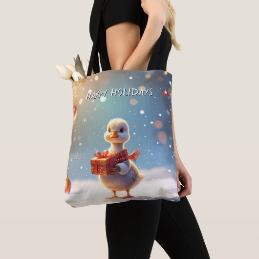 Little Duck Holiday Tote Bag (Dichtbij)
