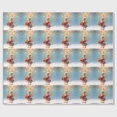 Little Duck Holiday Wrapping Paper Cadeaupapier (Vlak)