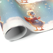 Little Duck Holiday Wrapping Paper Cadeaupapier (Rol Hoek)