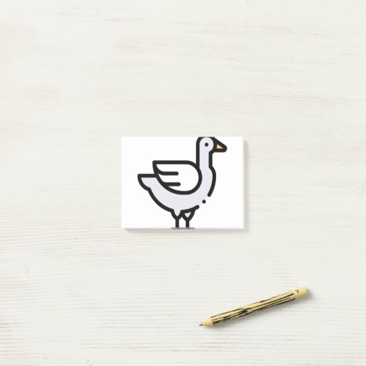 Little Duck Post-it® Notes (Op bureau)