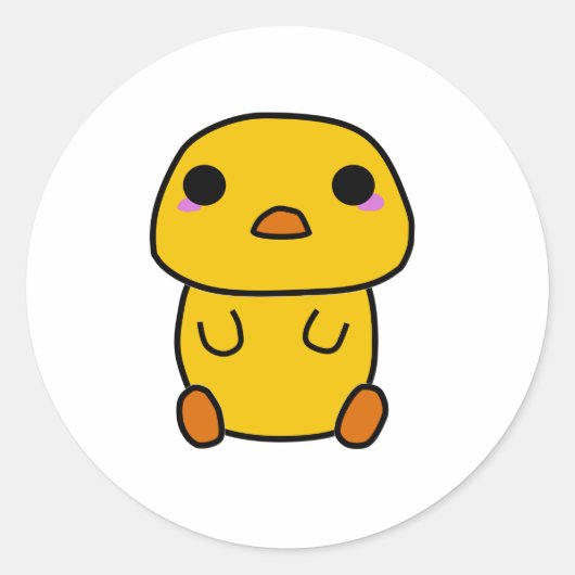 Little Duck Sticker (Voorkant)