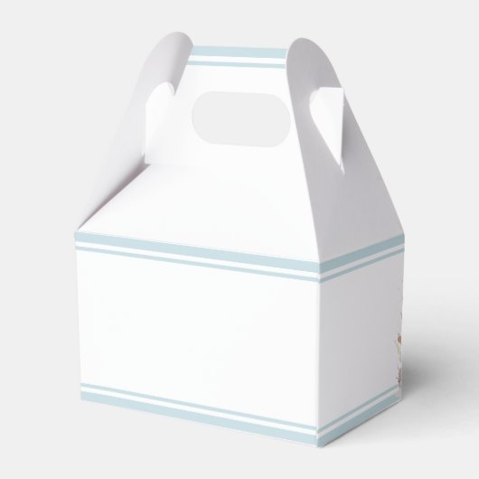 Little Duckling Baby shower Bedankdoosjes (Achterkant)