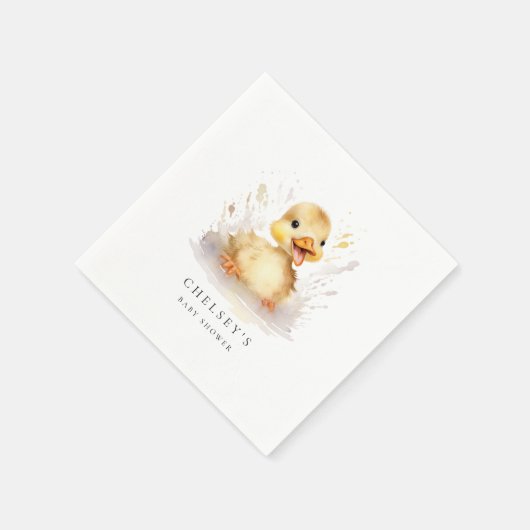 Little Duckling Baby shower Servet (Hoek)