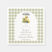 Little Duckling Baby shower Servet (Voorkant)