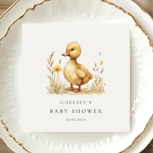 Little Duckling Baby shower Servet