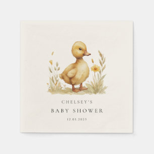 Little Duckling Baby shower Servet