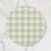 Little Duckling Gender Neutral Baby Shower Bedankjes Labels (Achterkant)