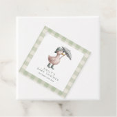 Little Duckling Gender Neutral Baby Shower Bedankjes Labels (In situ)
