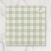 Little Duckling Gender Neutral Baby Shower Bedankjes Labels (Achterkant)