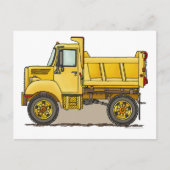 Little Dump Truck Post Card Briefkaart (Voorkant)