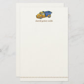 Little Dump Truck Stationery Briefpapier (Voorkant / Achterkant)