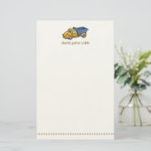 Little Dump Truck Stationery Briefpapier (Staand voorkant)