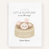 Little Dumpling Baby shower Guest Book Notitieboek (Voorkant)