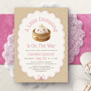 Little Dumpling Baby Shower Kaart