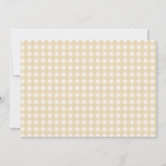 Little Dumpling Bao Baby shower Bedankkaart (Achterkant)