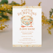 Little Dumpling Bao Bun Baby shower Kaart