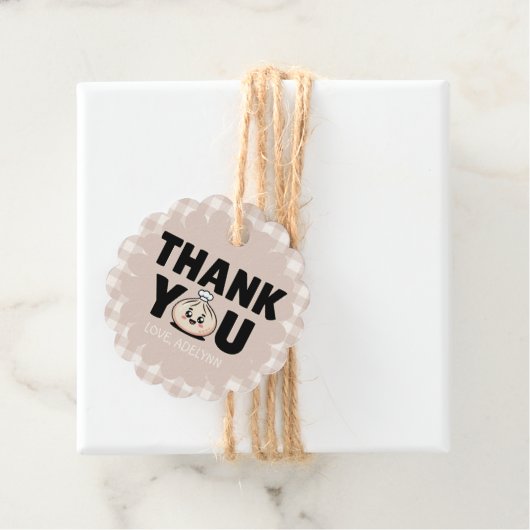 Little Dumpling Bao Dim Sum Bedankt Favorieten Bedankjes Labels (In situ)