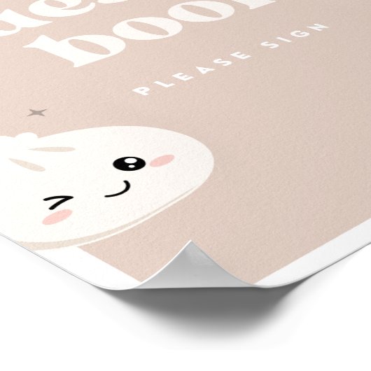 Little Dumpling Bao Dim Sum Guest Book Sign Poster (Hoek)